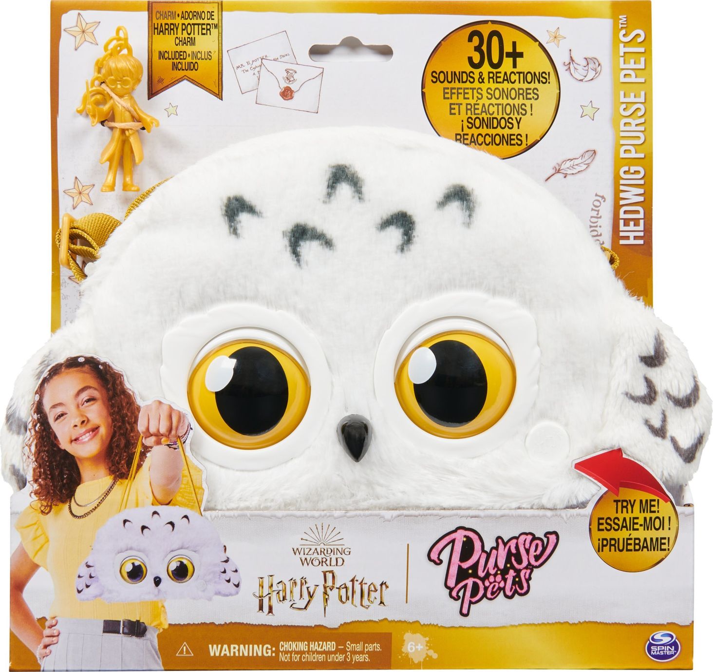 Spin Master Purse Pets Harry Potter Hedwiga -1