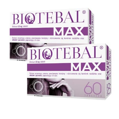 Biotebal Max 10mg 2 x 60tabl. - produkt