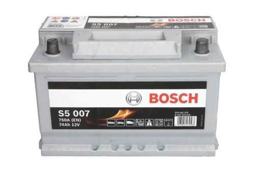Bosch S5 007 74Ah 750A P+ zdj produktu 3