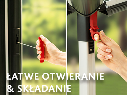 Vileda Sun-Rise - łatwe otwieranie i składanie