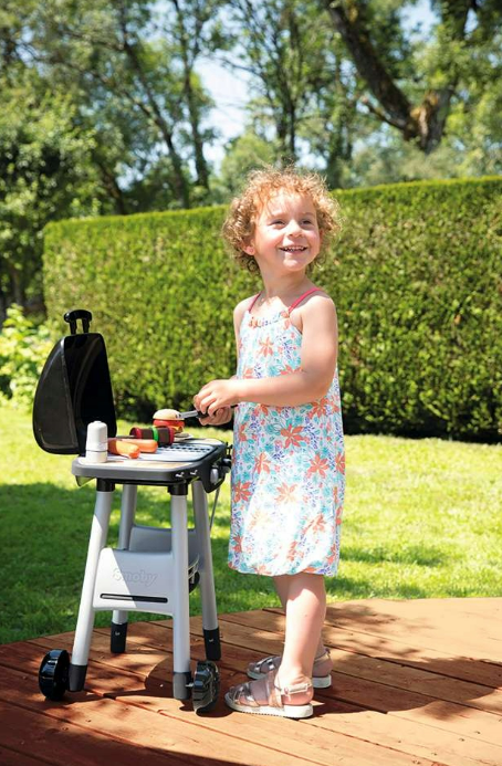 Smoby Grill Ogrodowy Dla Dzieci Barbecue 18 Akcesoriów
