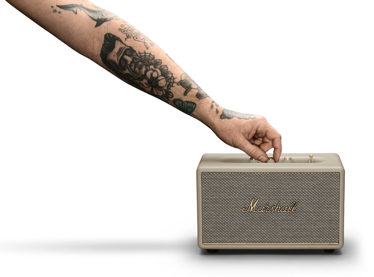 Marshall Acton III Głośnik Bluetooth Kremowy