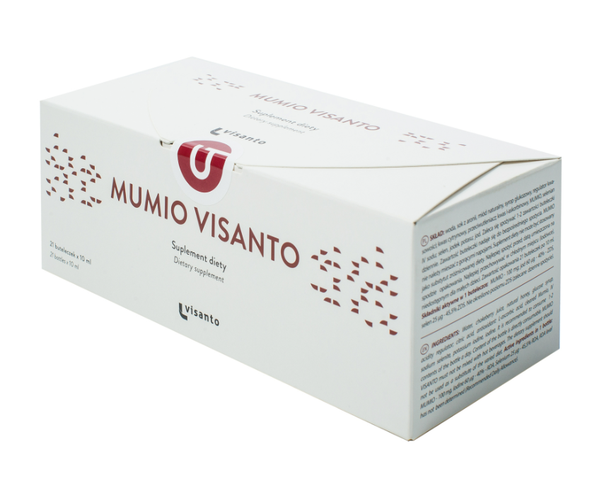 Visanto Mumio 21 buteleczek x10 ml