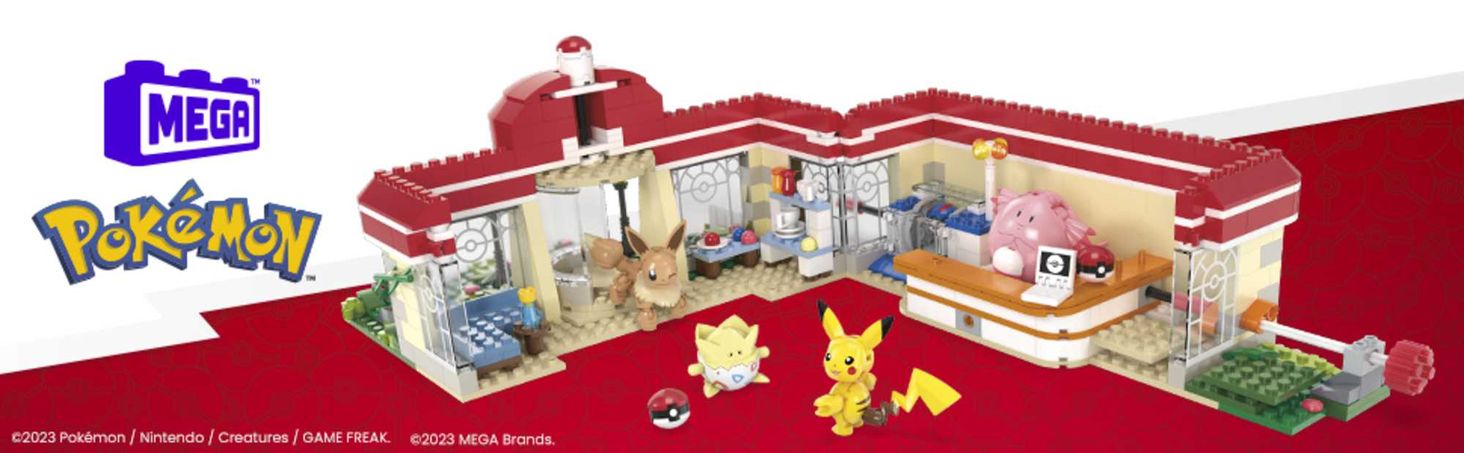 MEGA™ Pokémon™ Leśne Centrum Pokémonów Zestaw klocków