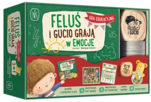 Nasza Księgarnia Feluś i Gucio Grają w Emocje - 1