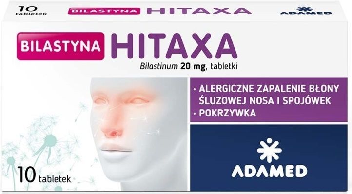 Bilastyna Hitaxa 20mg 10tabl. -1
