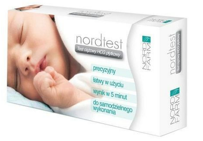 NORD TEST Płytkowy test ciążowy