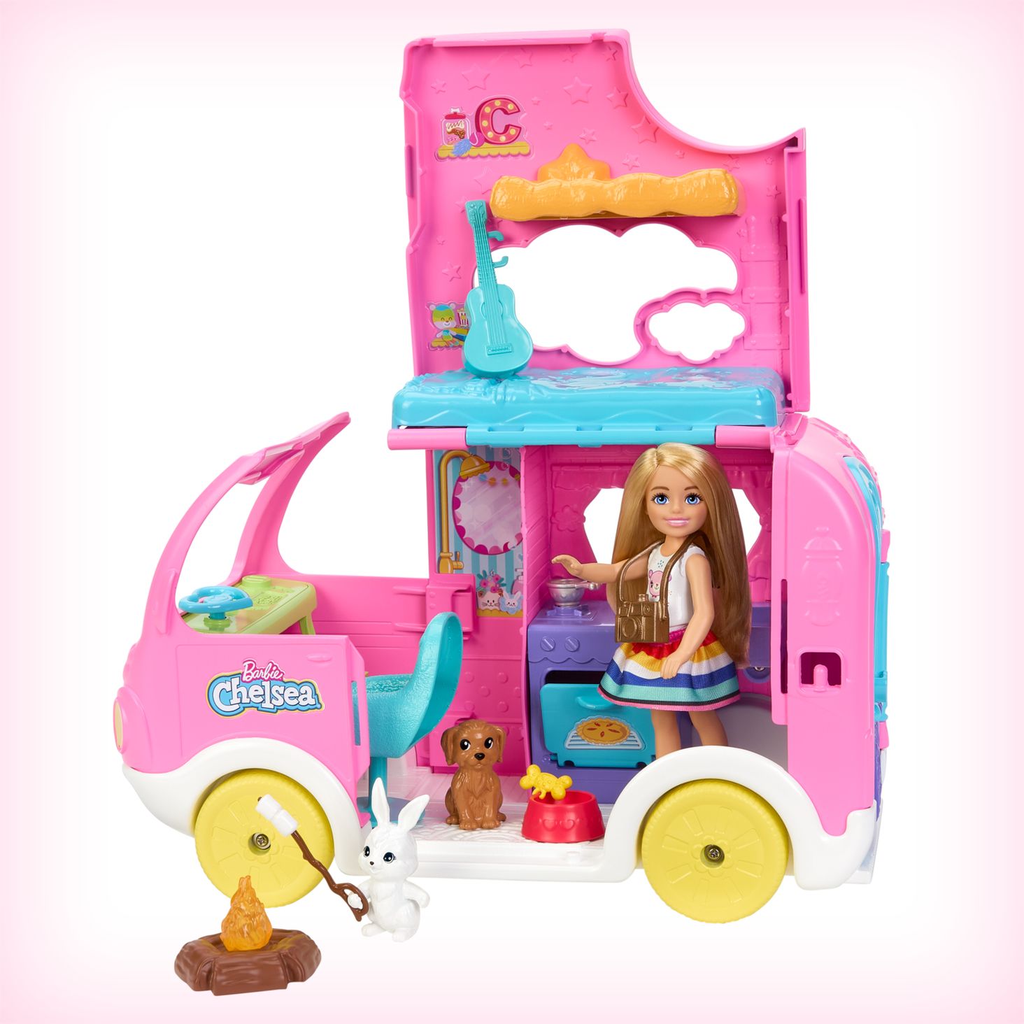 Barbie Kamper Chelsea Zestaw 2w1 3