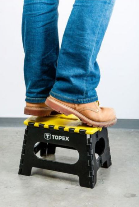 Topex stołek składany 150 kg 79R319 - 2
