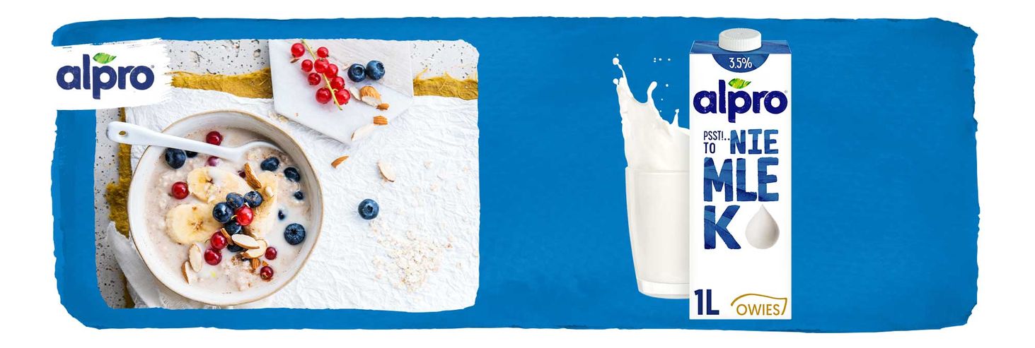 Alpro Psst! To nie mlek* Napój Owsiany