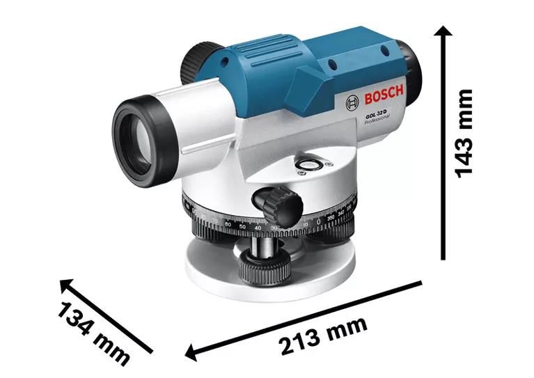 Bosch GOL 32 D Professional wymiary