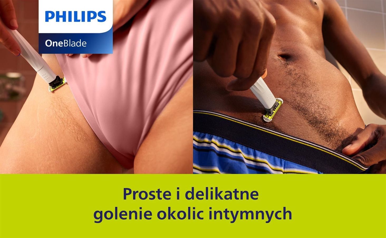 PHILIPS Oneblade Intimate QP1924/30 - 1