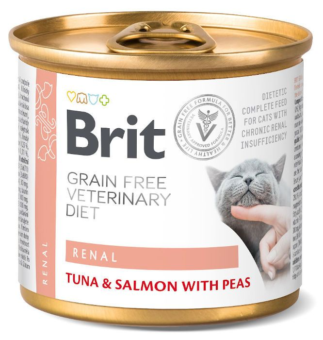 Brit Veterinary Diets Cat Renal 200G