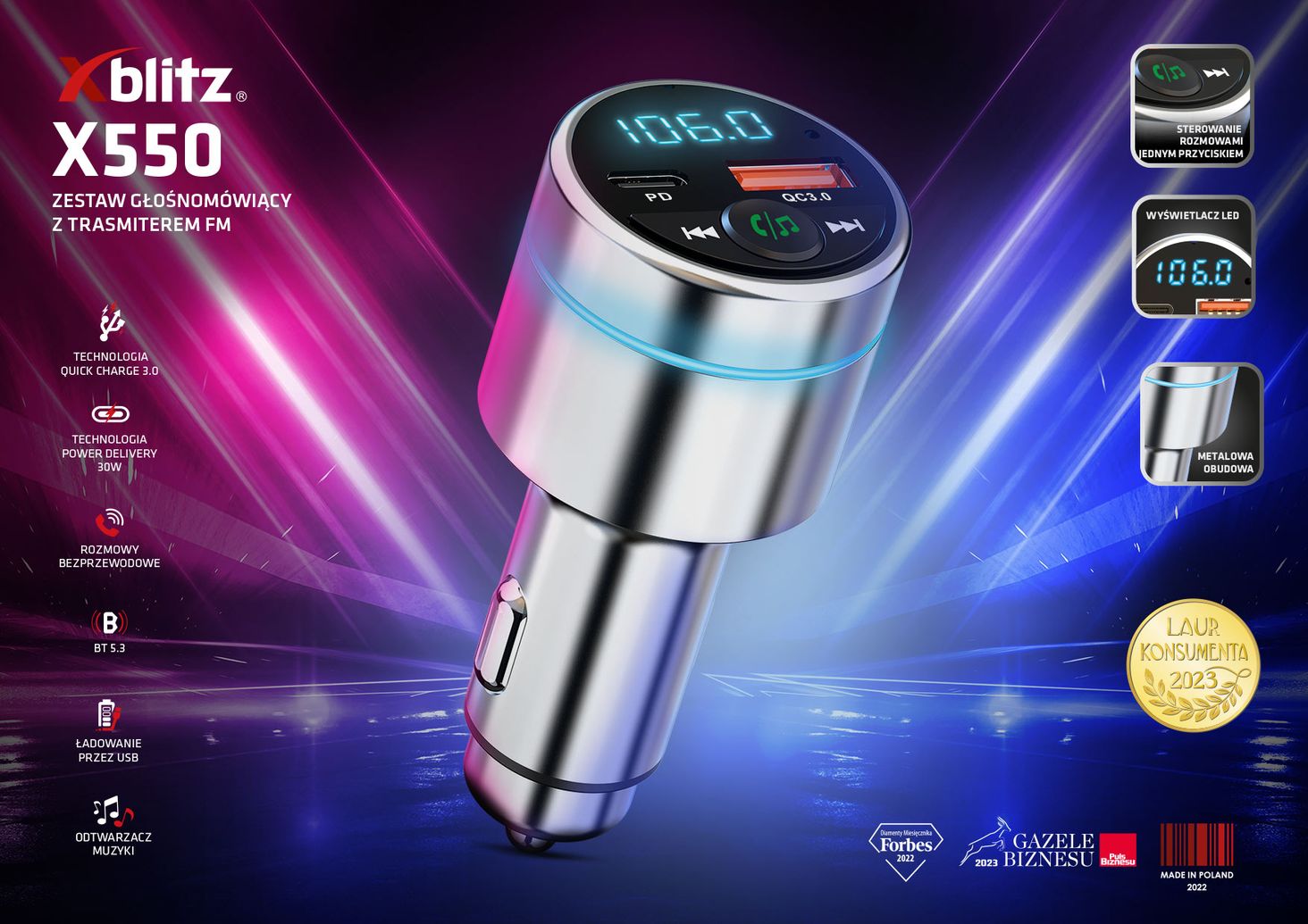 Xblitz X550