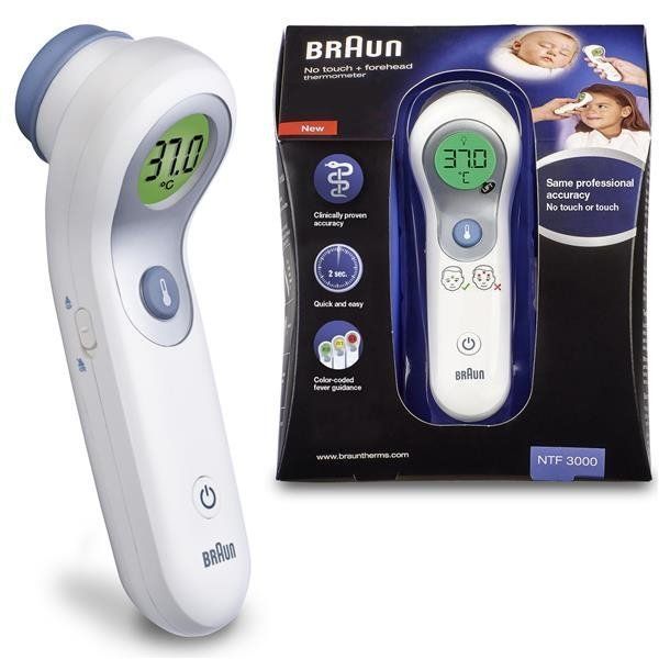 BRAUN NTF3000 TERMOMETR BEZDOTYKOWY DO CZOŁA