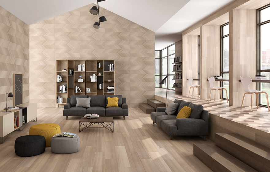 Saloni Eukalypt Vector Crema-Miel 40X120 - 2