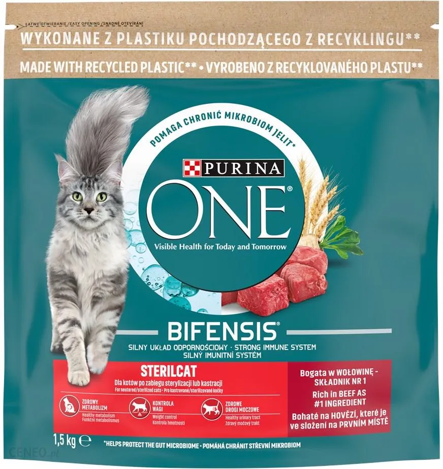 Purina One wołowina opakowanie