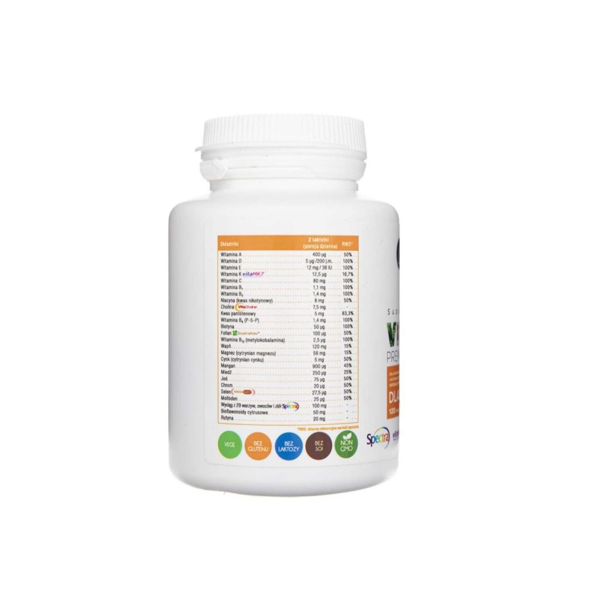 Aliness Vitamin Premium Complex dla dzieci 120 tabl