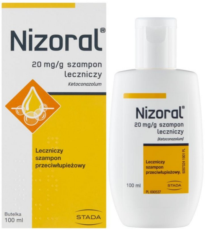 Nizoral leczniczy szampon przeciwłupieżowy 100ml - 1