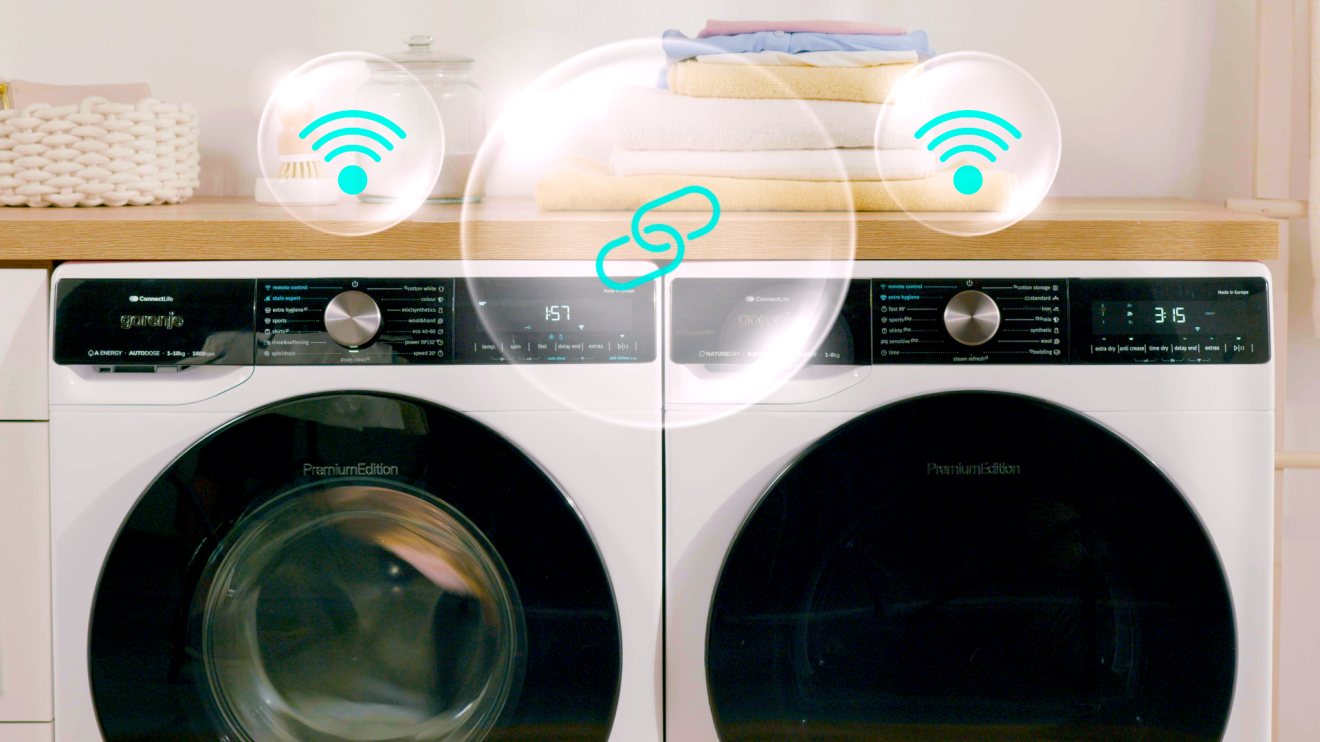 Gorenje ConnectLife idealne suszenie