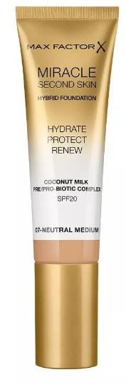 Max Factor MIRACLE SECOND SKIN HYBRID FOUNDATION