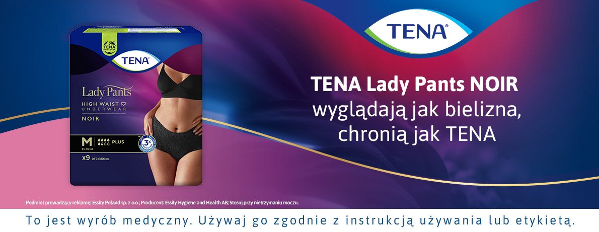 TENA Lady Pants Plus noir banner