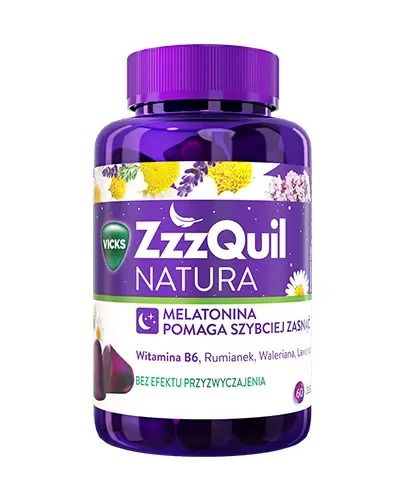 ZzzQuil Natura Melatonina 60 szt._produkt
