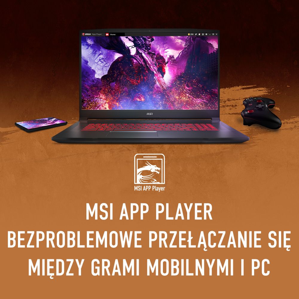 MSI Katana GF66 kontroler