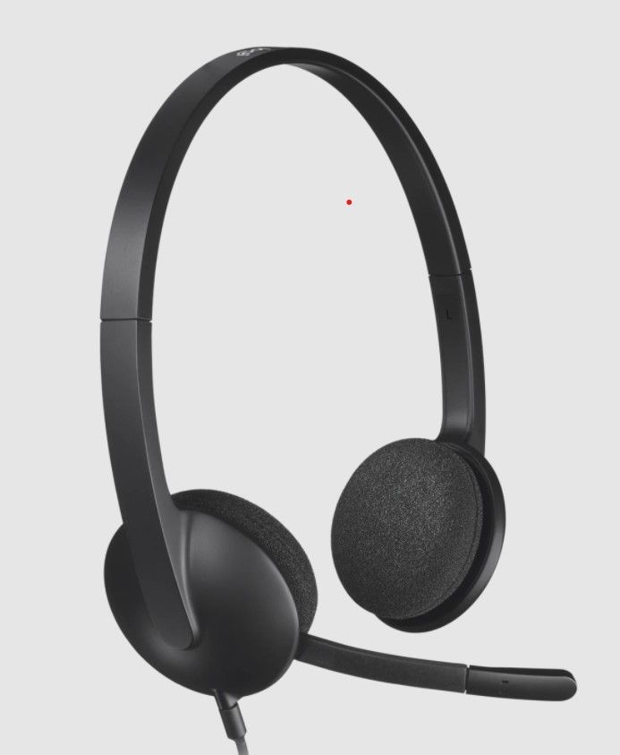 LOGITECH STEREO HEADSET H340