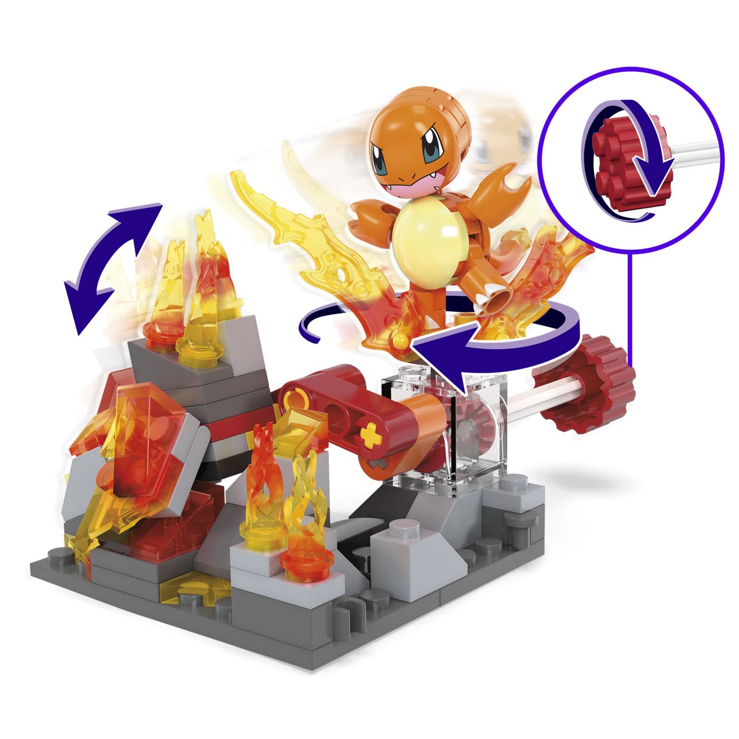 MEGA Pokémon Ognisty atak Charmandera 7