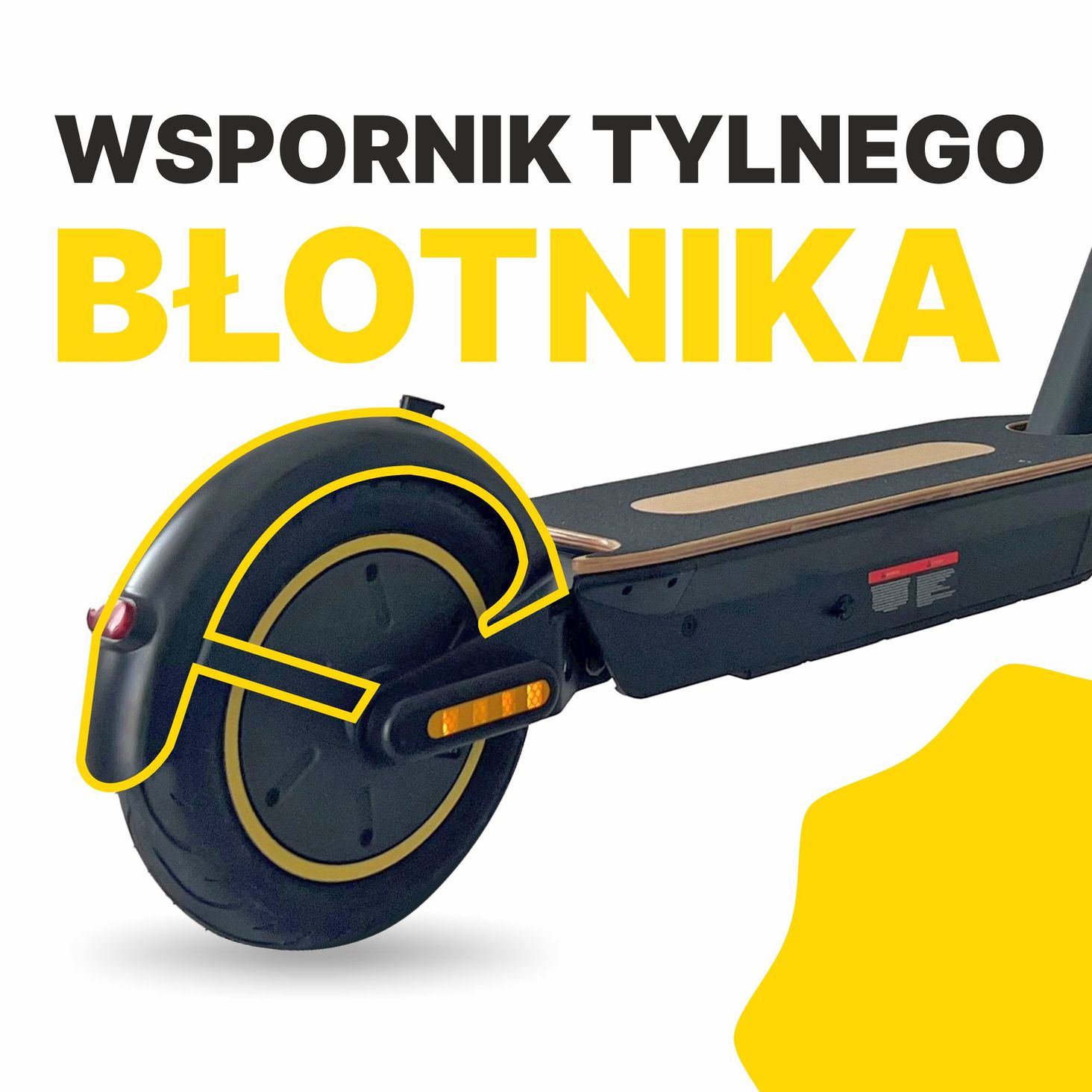 Manta XRIDER M10 Pro - wspornik tylnego błotnika