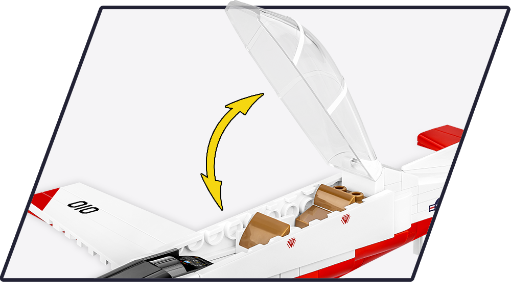 COBI Beechcraft T-6 Texan II otwierany kokpit