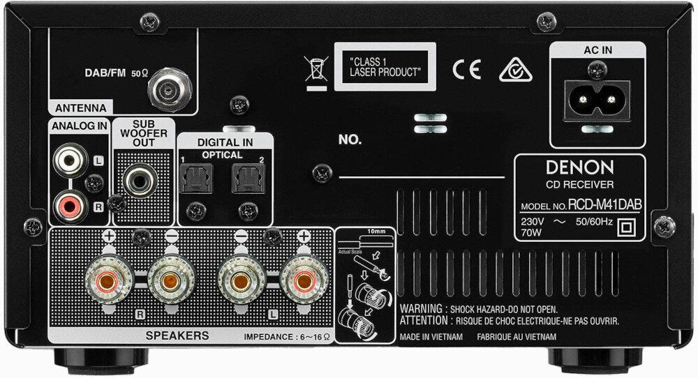 DENON D-M41 DAB+ zdj5