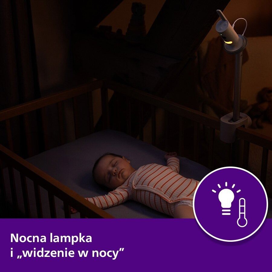 PHILIPS Avent SenseIQ Full HD śledzi oddech SCD971/26 - 11