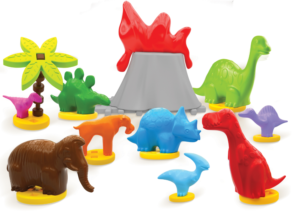 Marioinex Konstrukcyjne Dinozaury 25El. 902165_1
