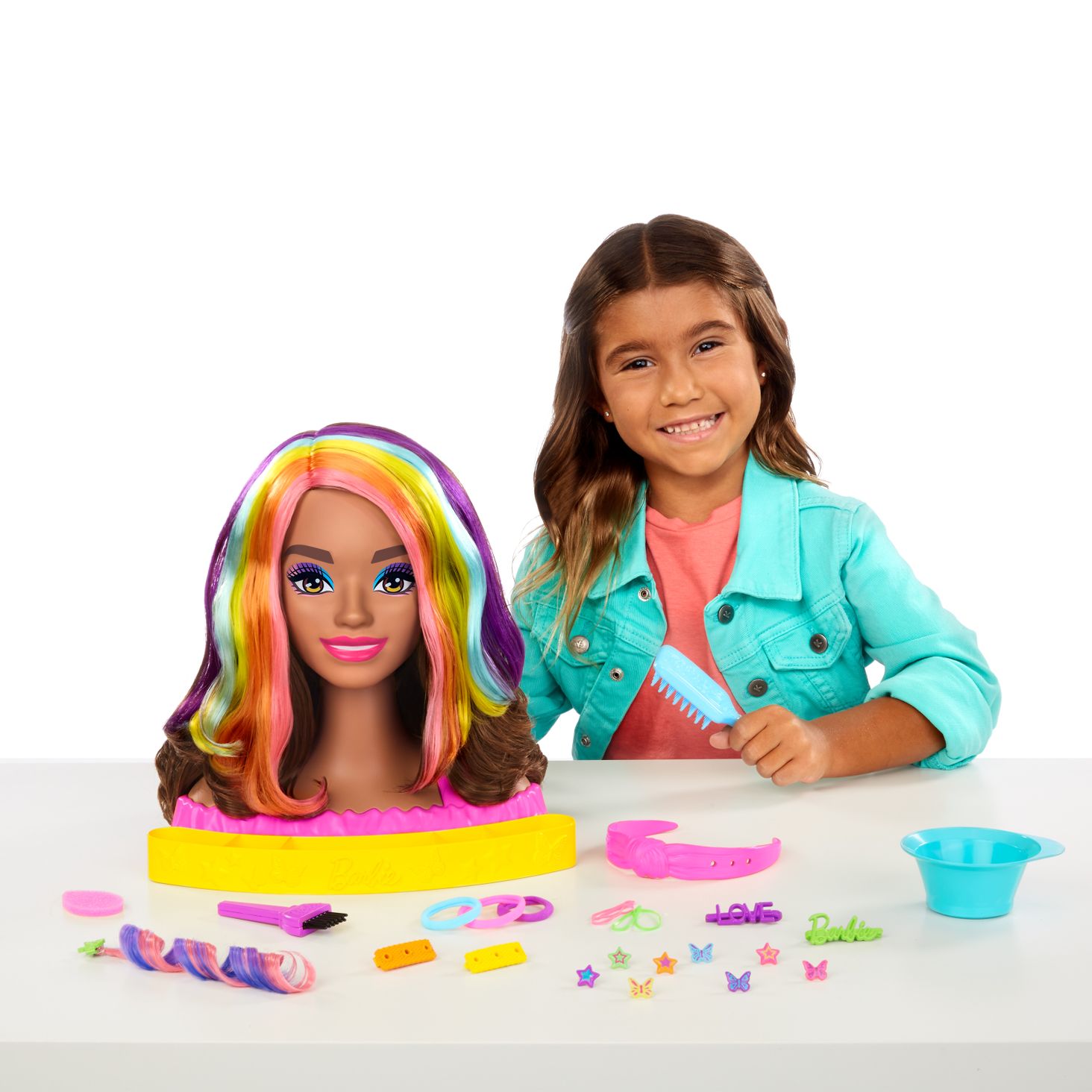 Barbie® Totally Hair™ Głowa do stylizacji 4