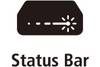 status bar ikona
