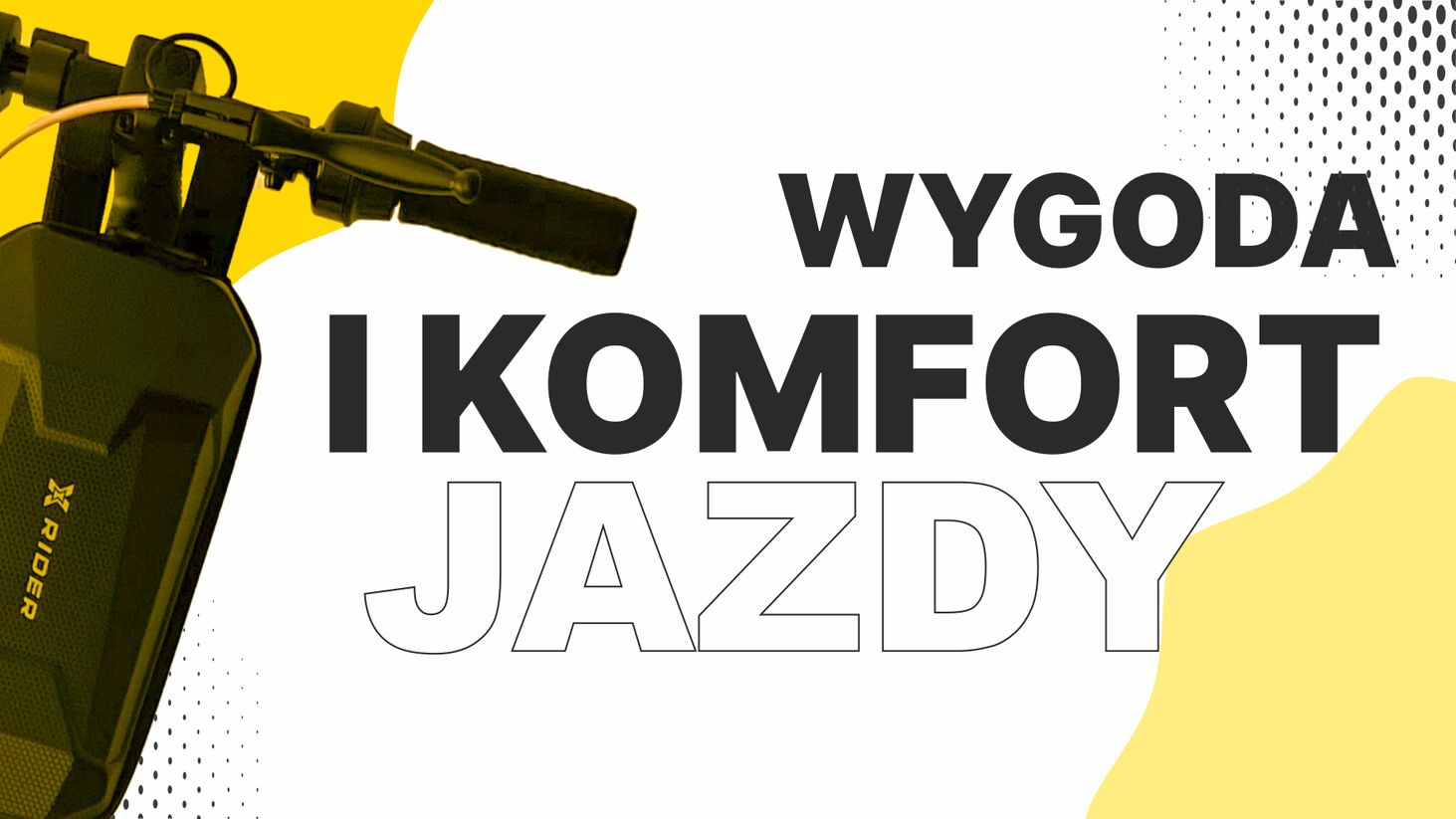 Manta XRIDER M10 Pro - wygoda i komfort jazdy