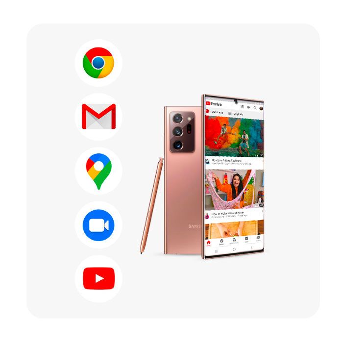 Ciesz się w pełni aplikacjami Google