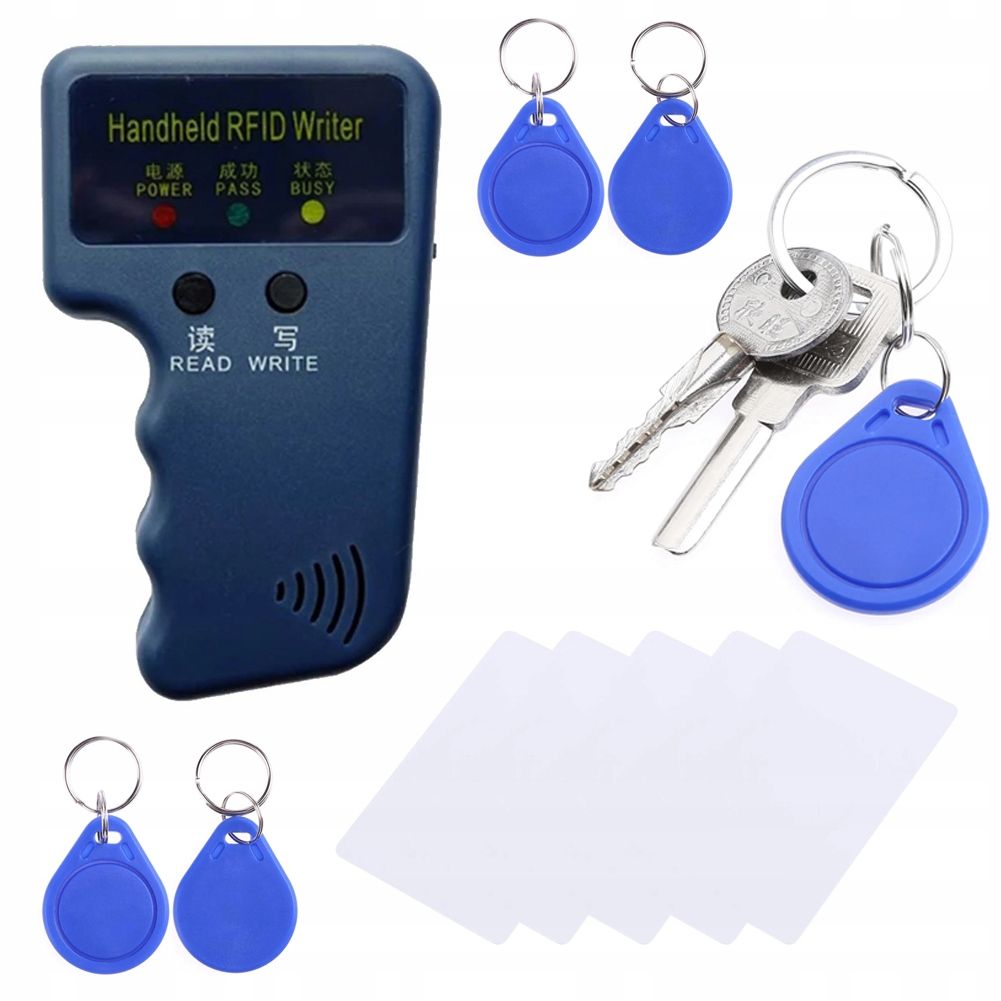 Programator Czytnik Koder Duplikator Kloner RFID 125kHz - 1