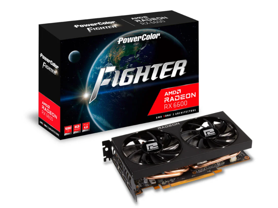 Power Color Fighter Radeon RX 6600 8GB GDDR6