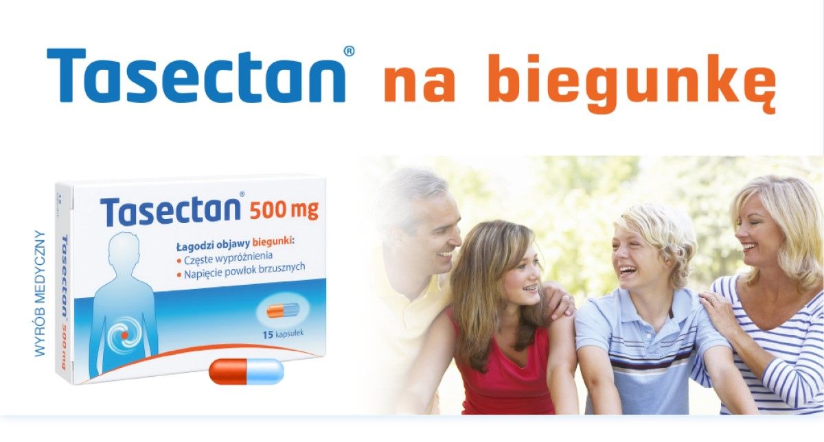 Tasectan 500mg 15 kapsułek