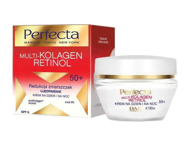 Perfecta Multikolagen Retinol krem na dzień i na noc 40+