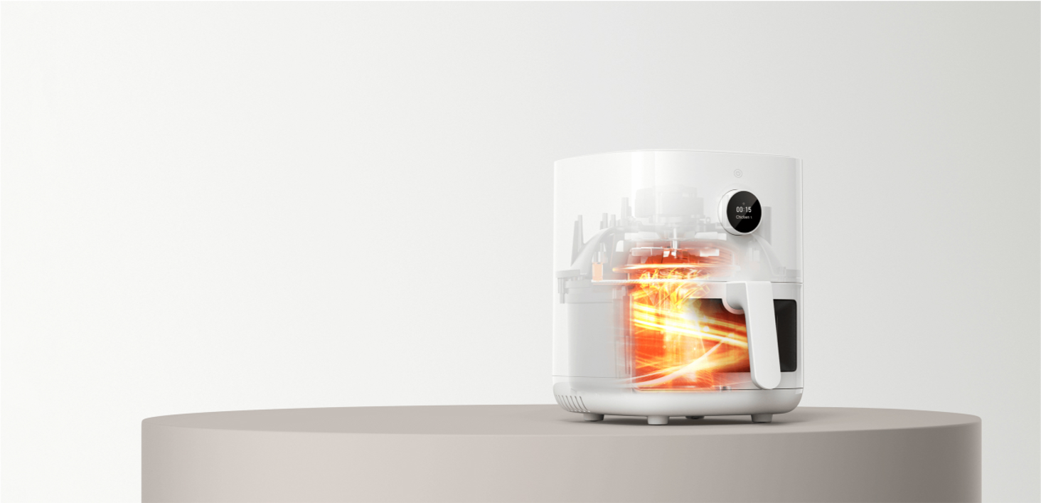 Xiaomi Smart Air Fryer Pro 4l 360-stopniowa cyrkulacja