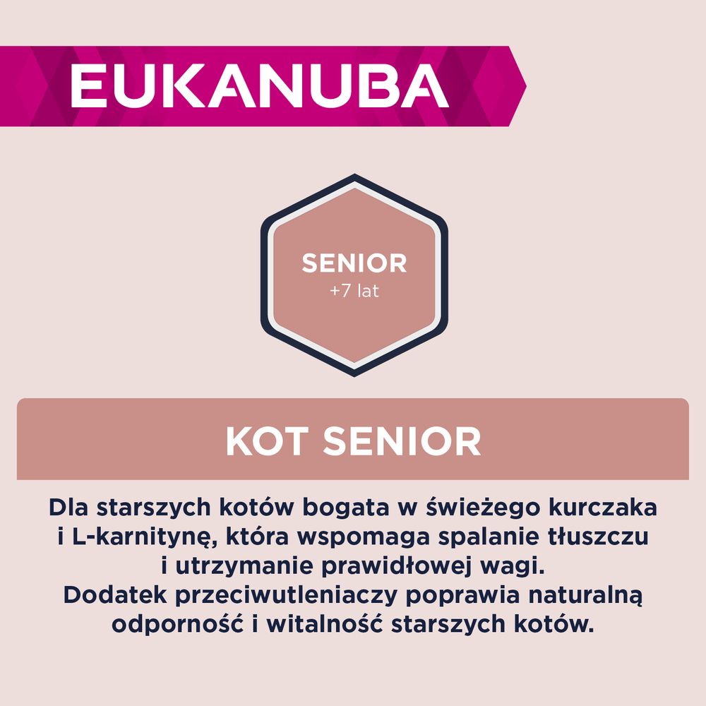 eukanuba Bogata w świeżego kurczaka