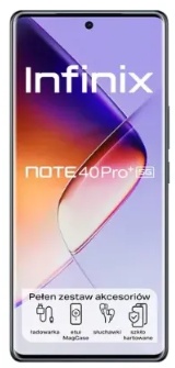 Infinix Note 40 Pro+ 5G 12/256GB Czarny - 2