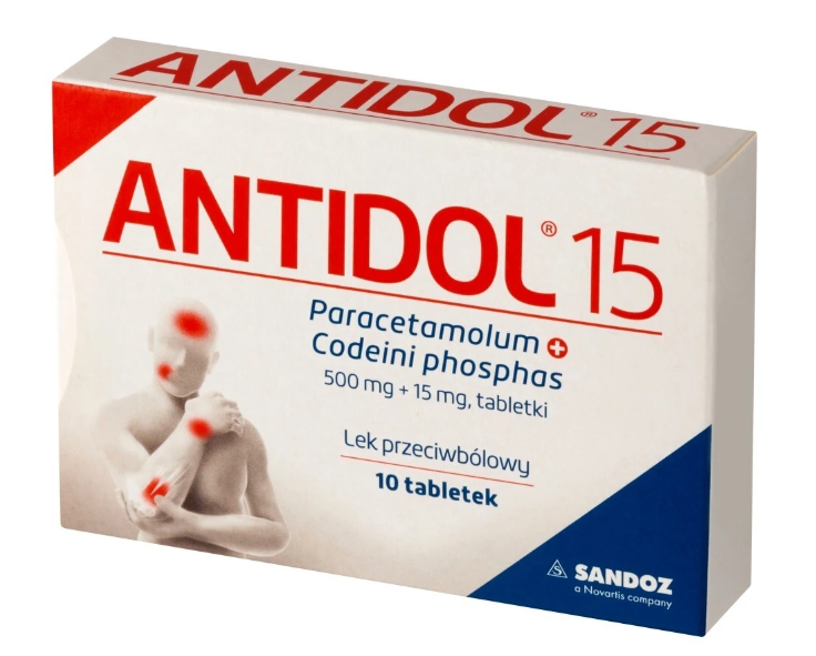 Antidol 15 10 tabletek - 2