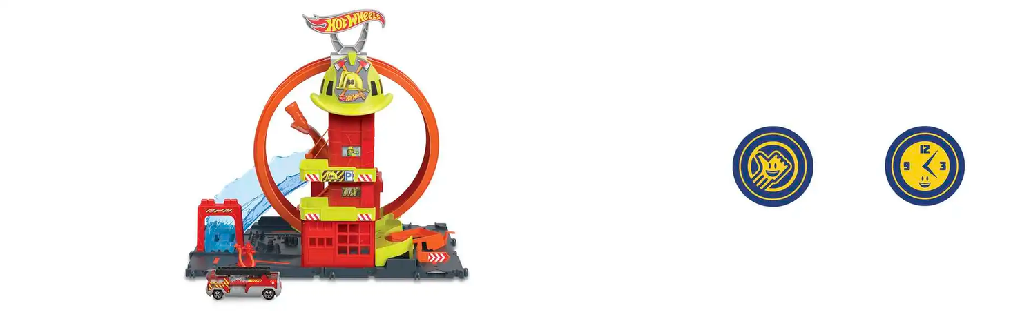 Hot Wheels City Remiza Stra Acka Superp Tla Hkx Ceny I Opinie