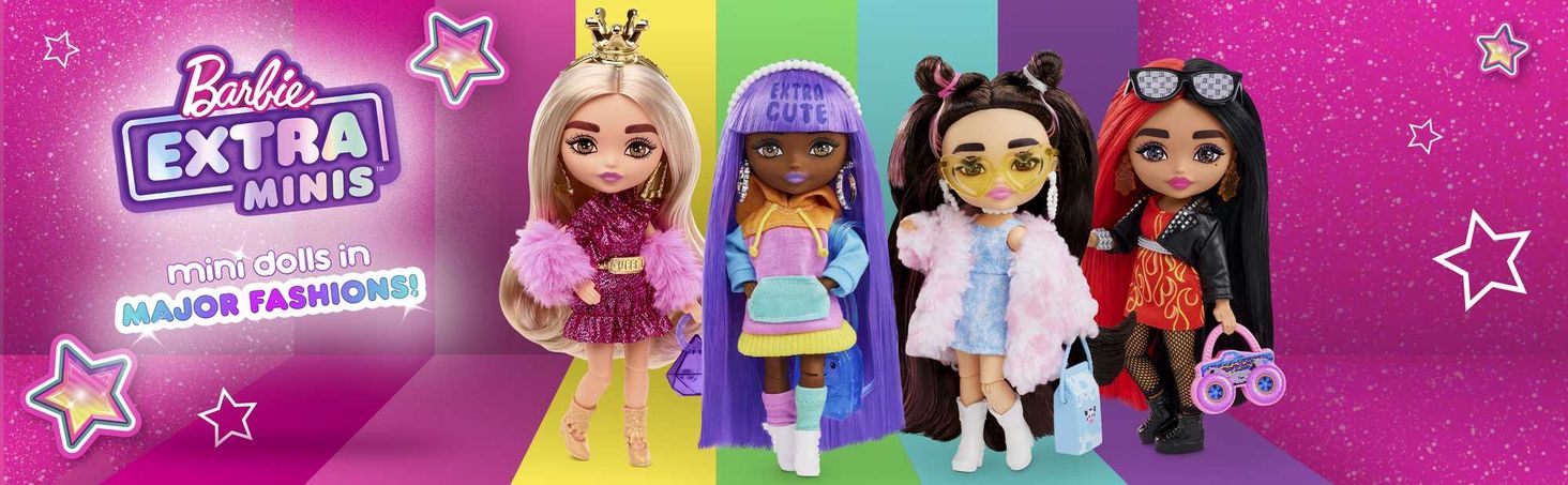 Barbie® Extra Minis Lalka i butik Zestaw z akcesoriami