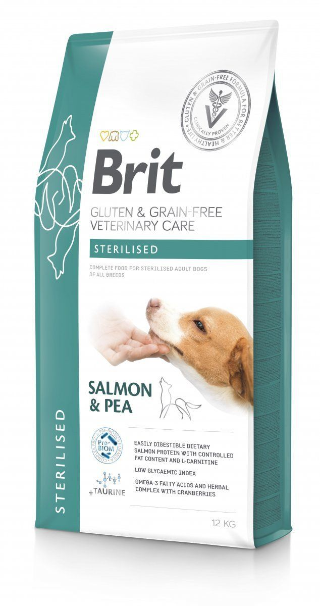 Brit Veterinary Care Dog Gluten & Grain free Sterilised 12kg